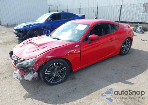 2013 Scion Fr-S z USA, uszkodzony, nr VIN JF1ZNAA17D1725767
